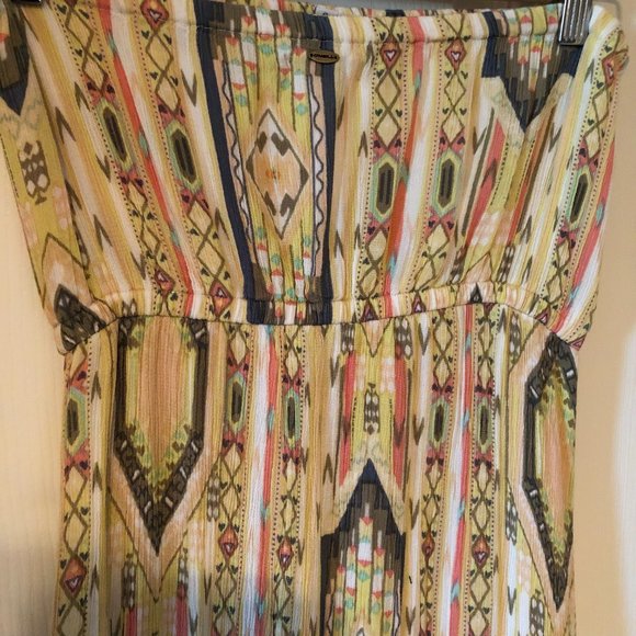 O'NEILL Ikat Patterned MAXI Dress, Size XS/S - Picture 2 of 4